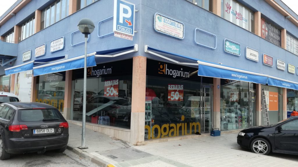 toldos en Osuna para local comercial